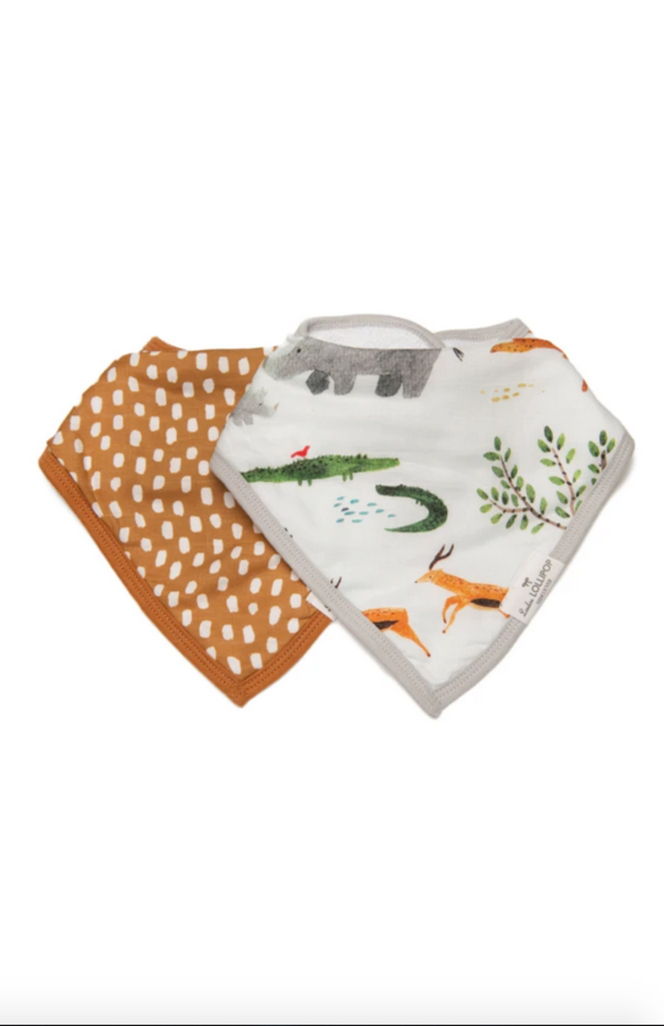 Loulou Lollipop ENSEMBLE DE 2 BANDANA-BAVOIR LOULOU LOLLIPOP