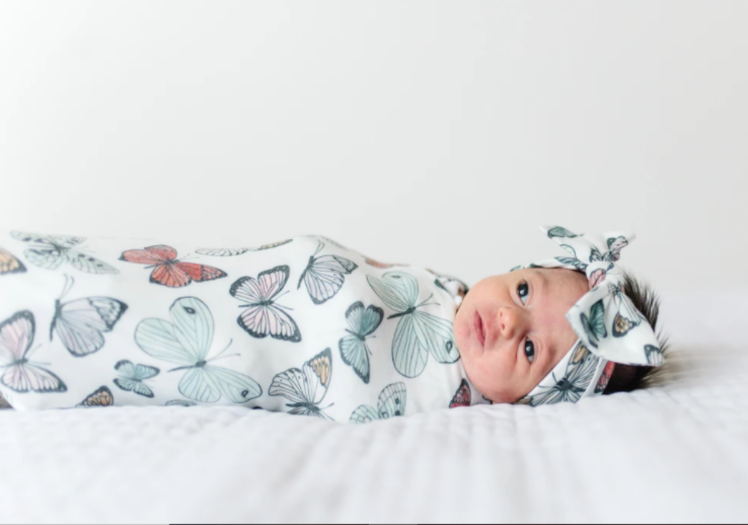 Copper top pearl swaddle