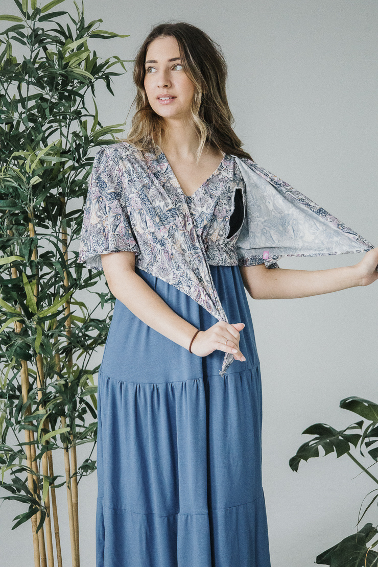Top Allaitement Lait de Poule Paisley CR Boutique L Enfantillon