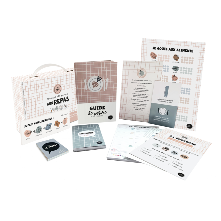 Les Belles Combines LES BELLES COMBINES TROUSSE DE SURVIE AUX REPAS