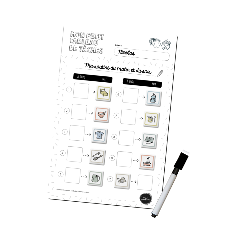 Les Belles Combines LES MAGNÉTOS BONNES HABITUDES LES BELLES COMBINES