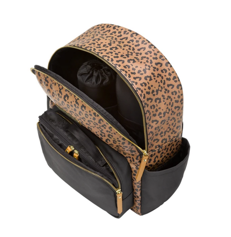 Petunia Pickle Bottom PETUNIA PICKLE BOTTOM DISCTRIC LEOPARD DIAPER BAG