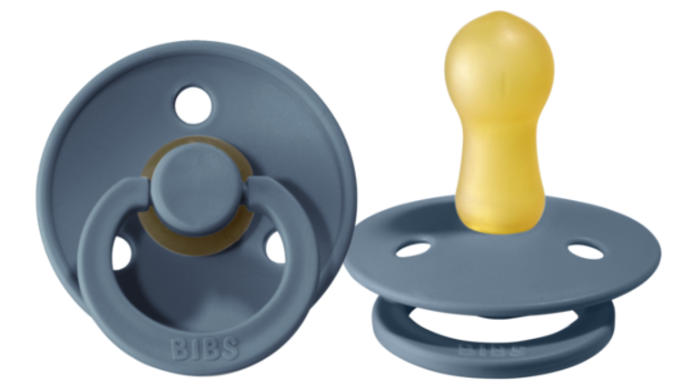 Bibs BIBS 2 PACK PACIFIER (PETROL BLUE)