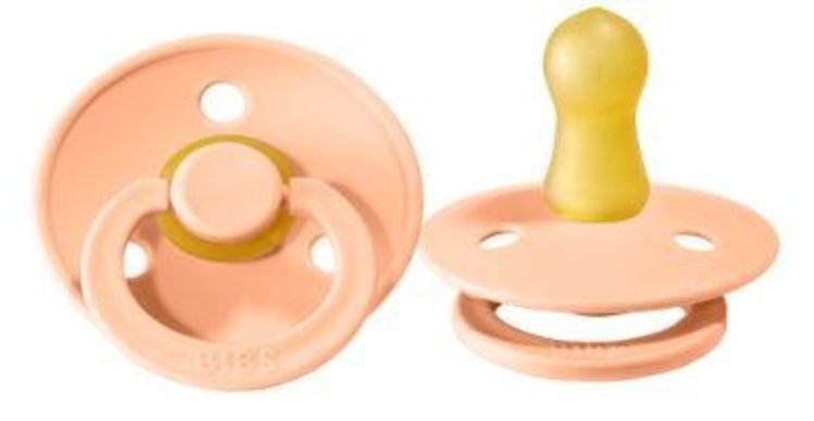 Bibs BIBS 2 PACK PACIFIER (PEACH SUNSET)