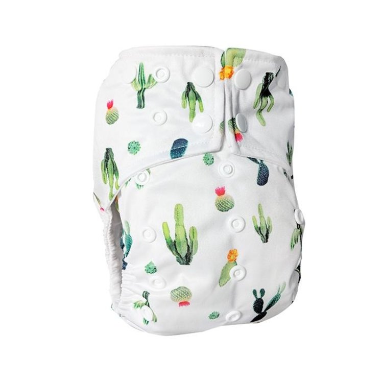 La Petite Ourse LA PETITE OURSE 10-35lb  POCKET DIAPER (CACTUS)