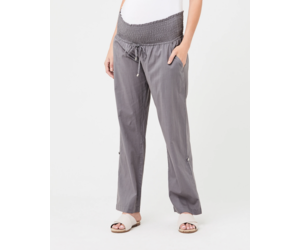 Pantalon Maternité Été Femme - Taille Haute Élastique, Coupe Large Et Confortable, Pour Quotidien