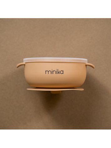 Minika NATURAL MINIKA BOWL WITH LID