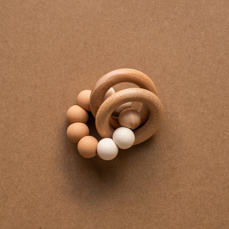 Minika MINIKA NATURAL TEETHING RATTLE