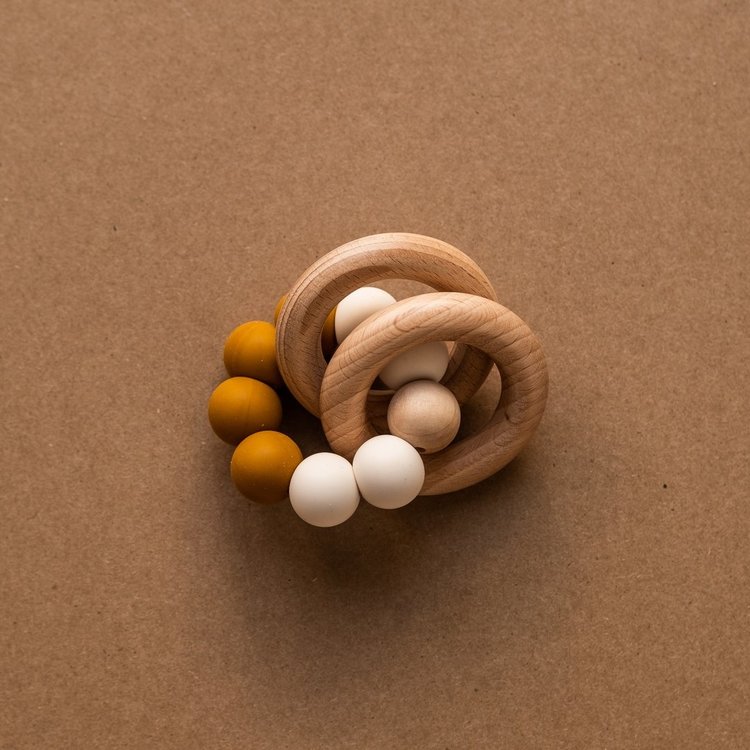 Minika HOCHET DE DENTITION MINIKA OCRE