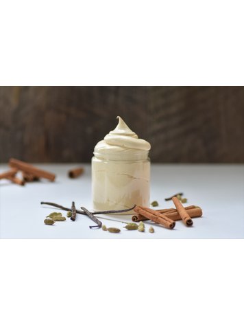 Poussière d'étoile Savon exfoliant fouetté au thé chaï Poussière d'étoile