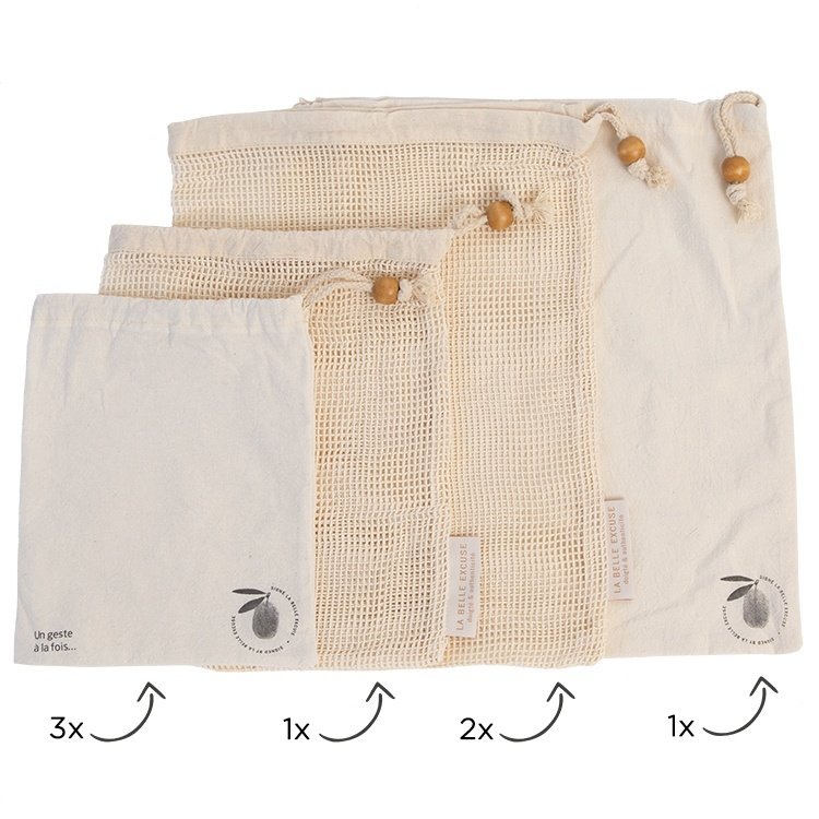 La Belle Excuse La Belle Excuse Reusable bulk bag set