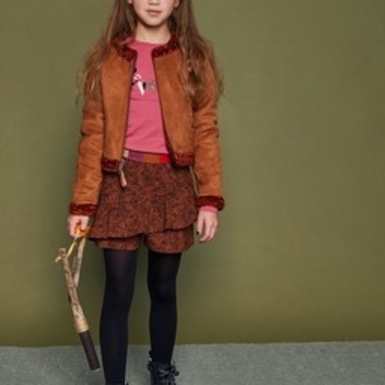 Nono NONO Girl's Reversible Coat