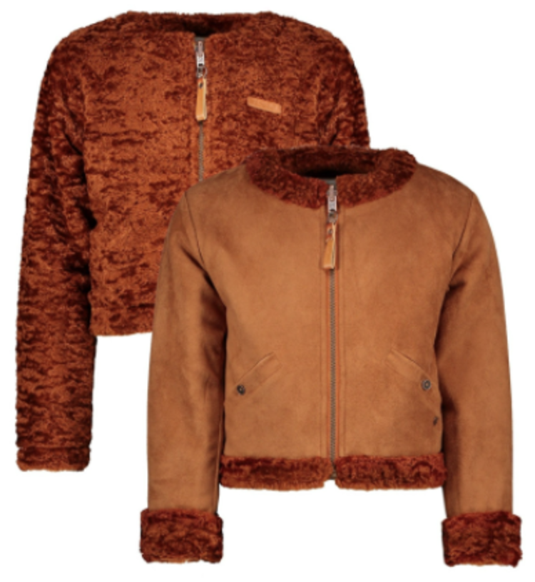 Nono NONO Girl's Reversible Coat