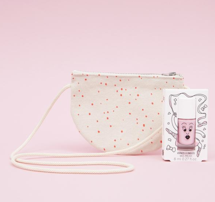 Nailmatic Nailmatic Half-Moon Bag Pipoca + Pink Nail Polish