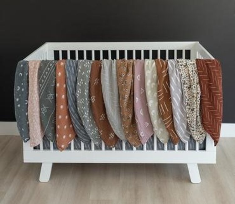 Mebie Baby COUVERTURE D'EMMAILLOTAGE MOUSSELINE MEBIE BABY