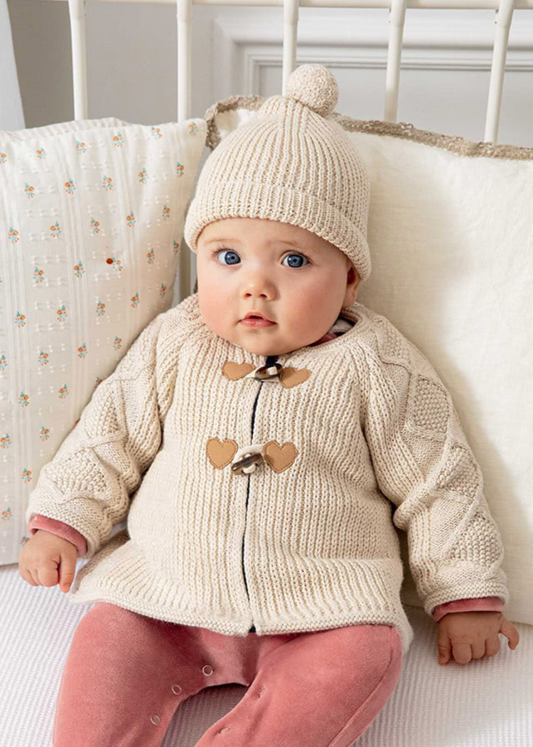 Mayoral Mayoral Girl's Jacket With Hat