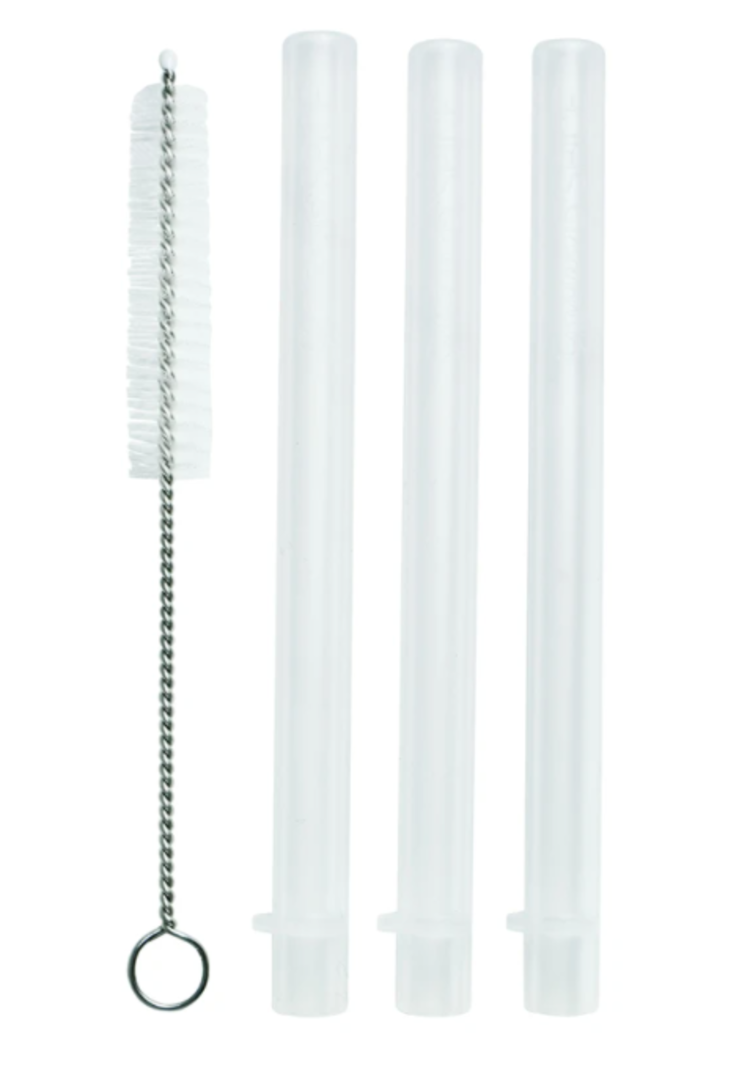 GLITTER & SPICE Glitter & Spice Straw And Brush Set