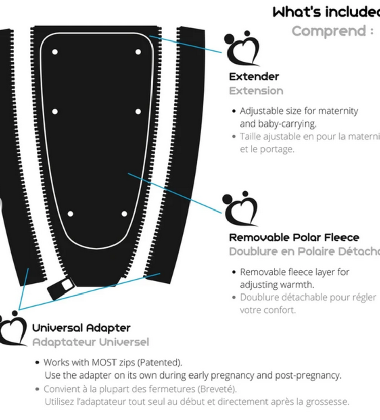 Make My Belly Fit Extension Manteau Make My Belly Fit