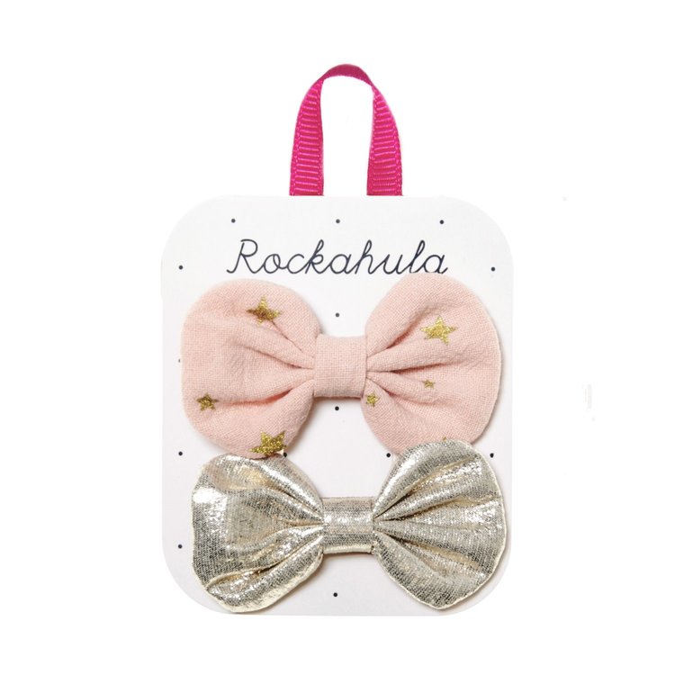 Rockahula Rockahula Scarttered Stars Hair Clip Bow