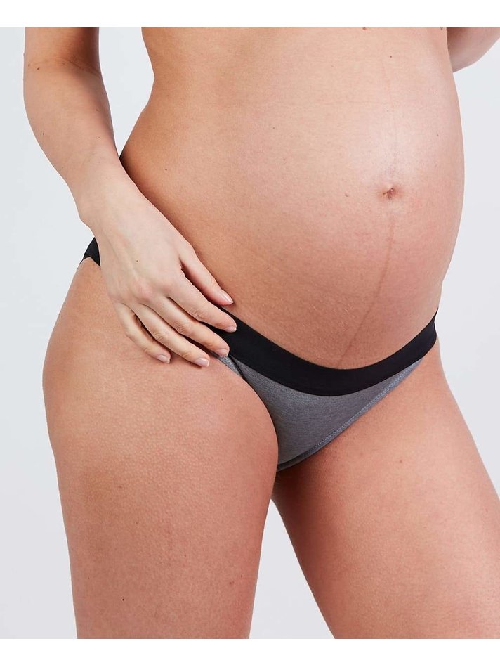 QT Hub Seamless Maternity Panty (Free Size) - Black - Babymama