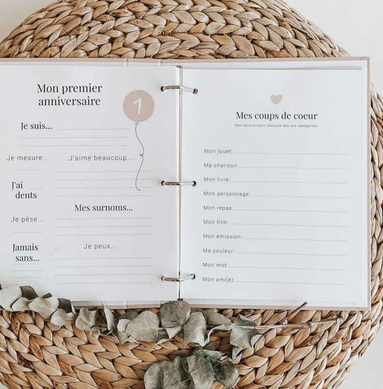 Le Petit Tableau Noir Le petit tableau noir baby book modular binder