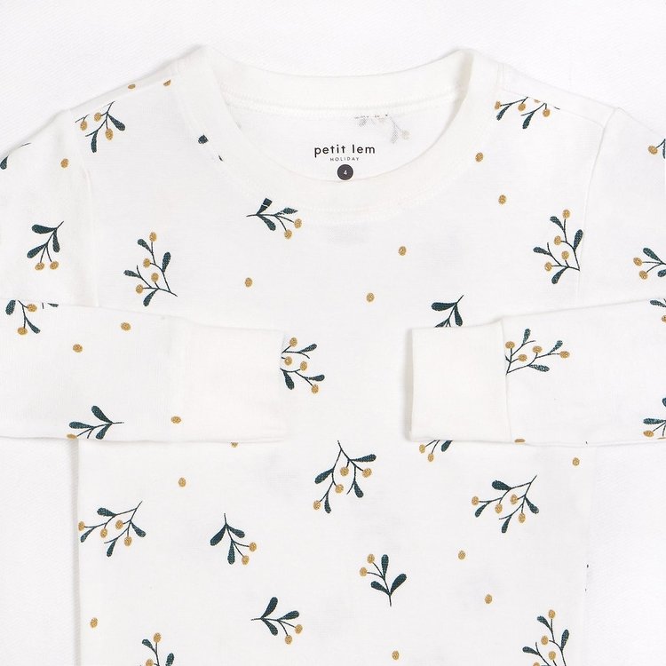 Petit Lem Petit Lem Pyjama Set Under the Mistletoe