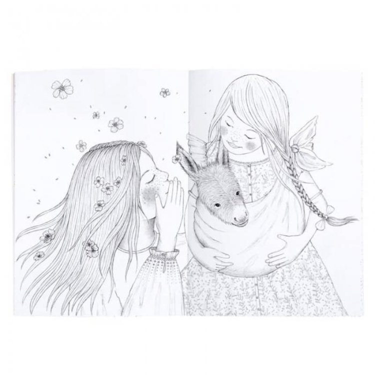 Moulin Roty Cahier Coloriage Moulin Roty