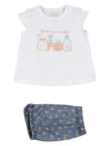 Losan Ensemble 2 Pièces Fille Losan