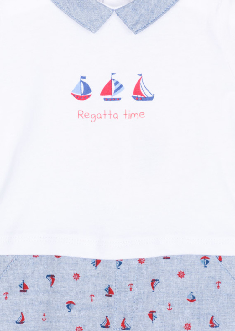 Losan Losan Boy's Short Jumpsuit