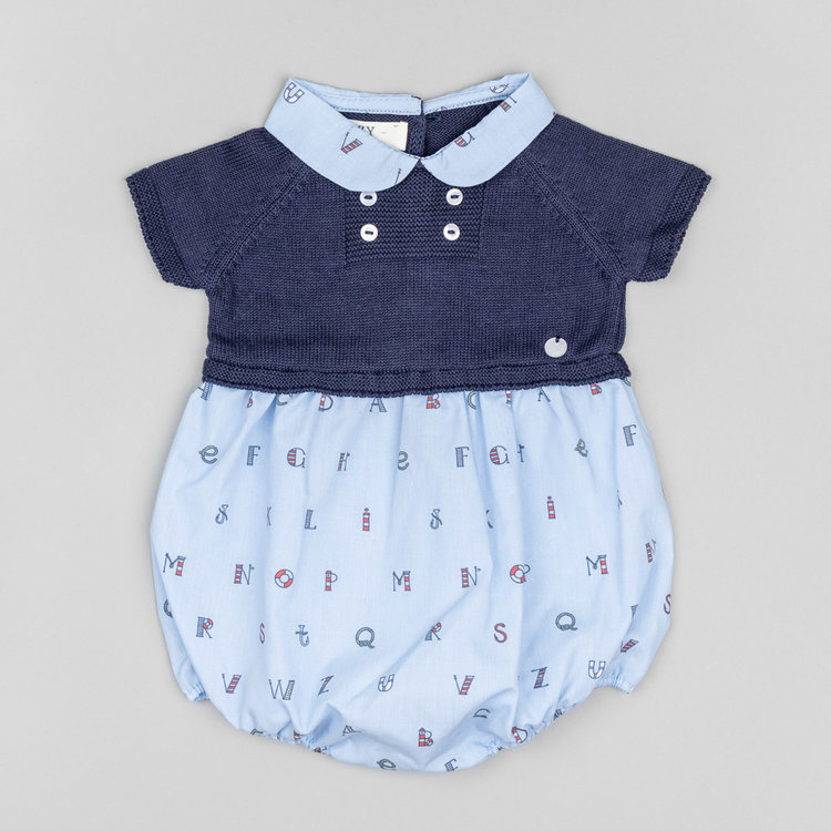 Zippy Zippy Boy's Short Jumpsuit