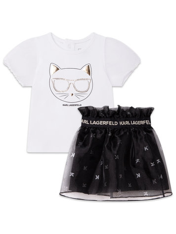 Karl Lagerfeld Karl Lagerfeld 2 Pcs Girl's Set
