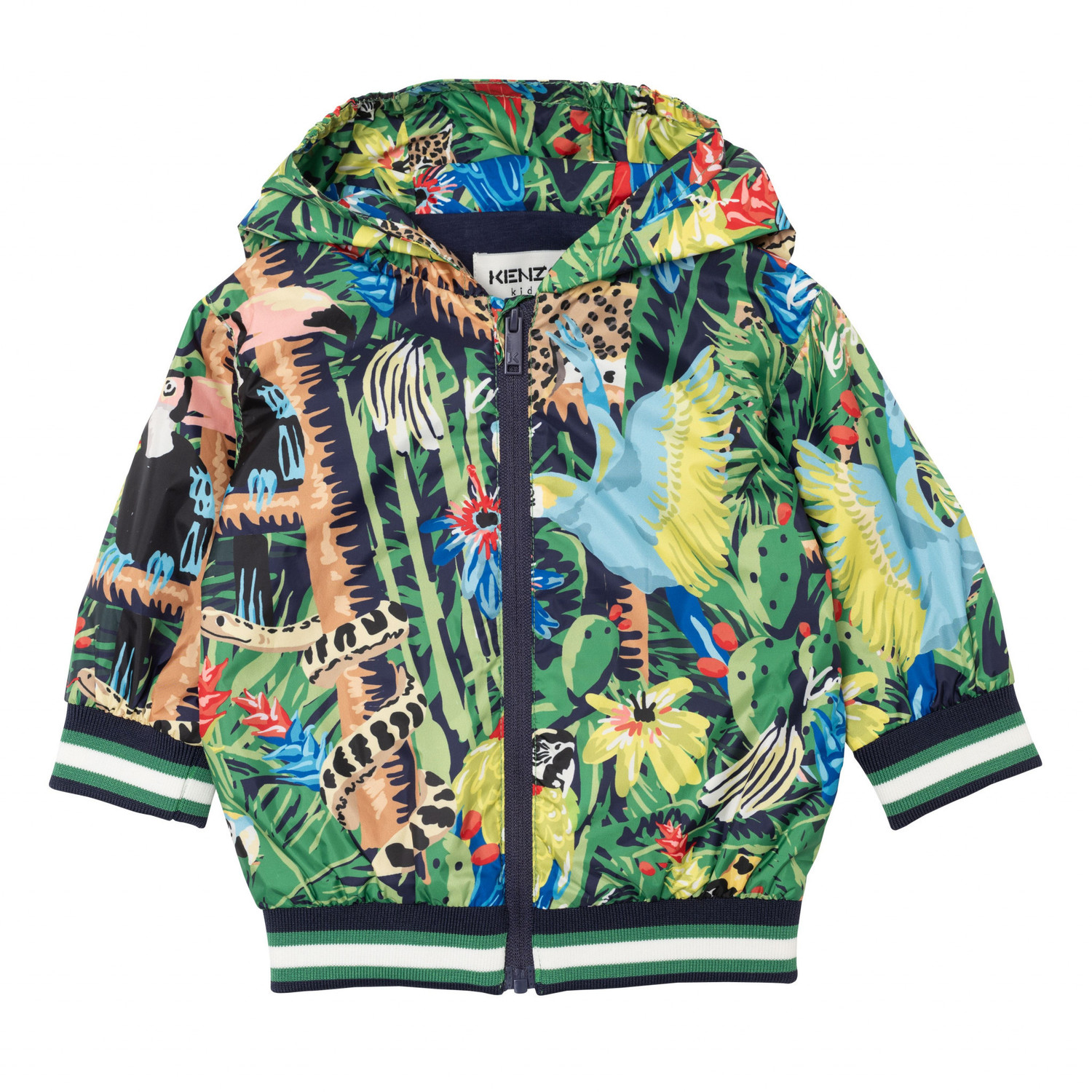 Veste Kenzo Kids Garcon 6 Mois Jungle K06027 PE22 Boutique L Enfantillon