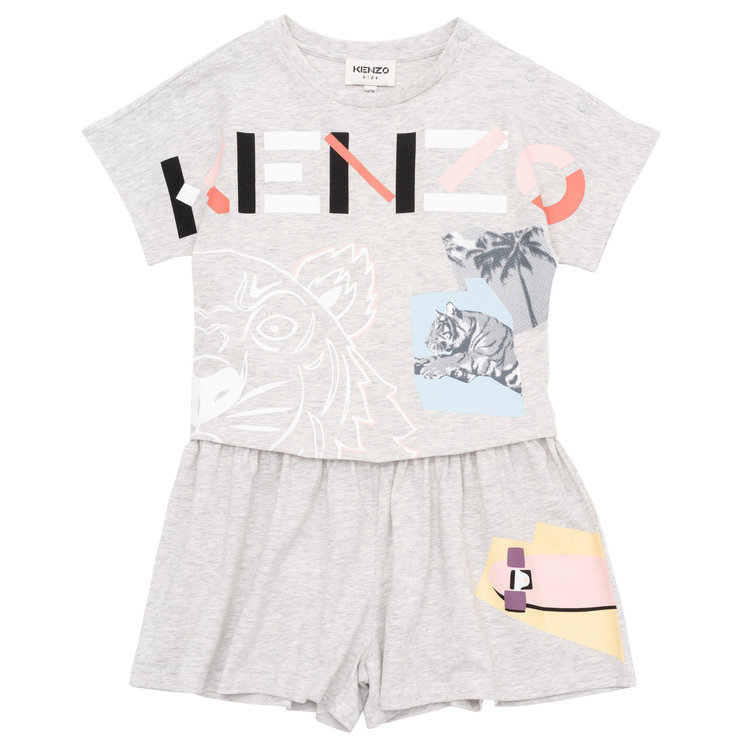 Kenzo Kids Combi-Court Fille Kenzo Kids