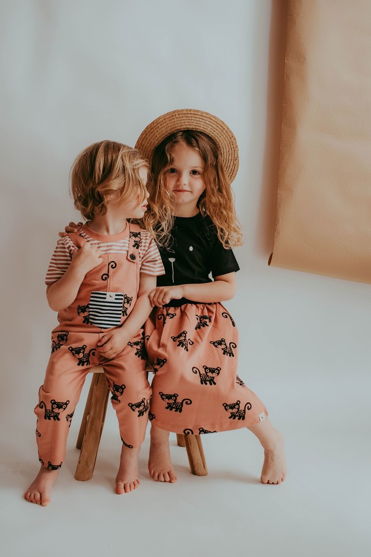 Turtledove Girl's Overalls