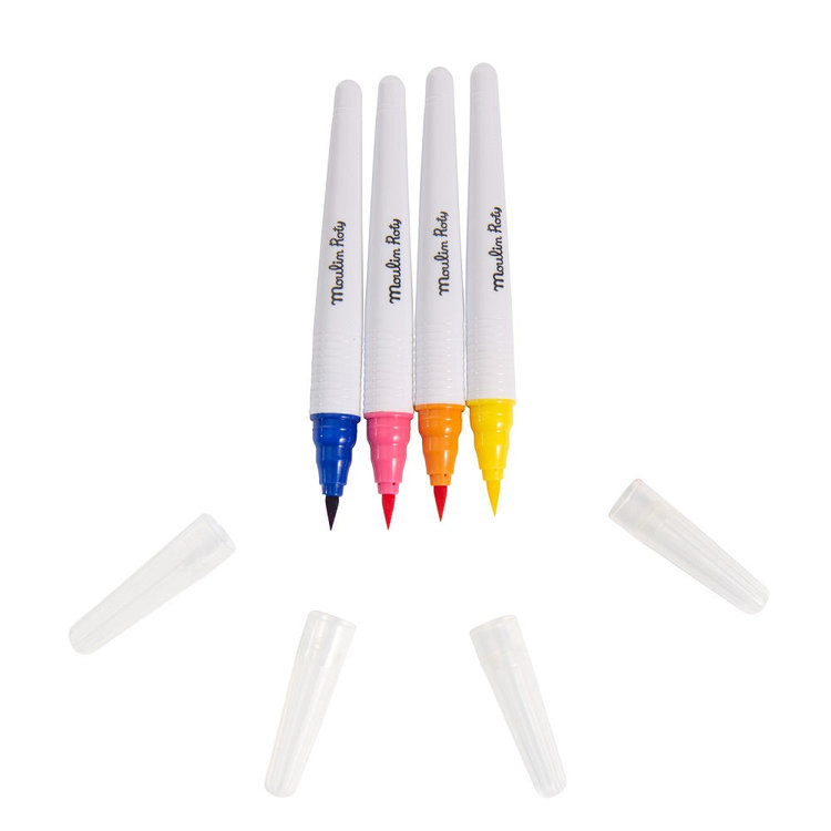 Moulin Roty Moulin Roty Brush Marker Set