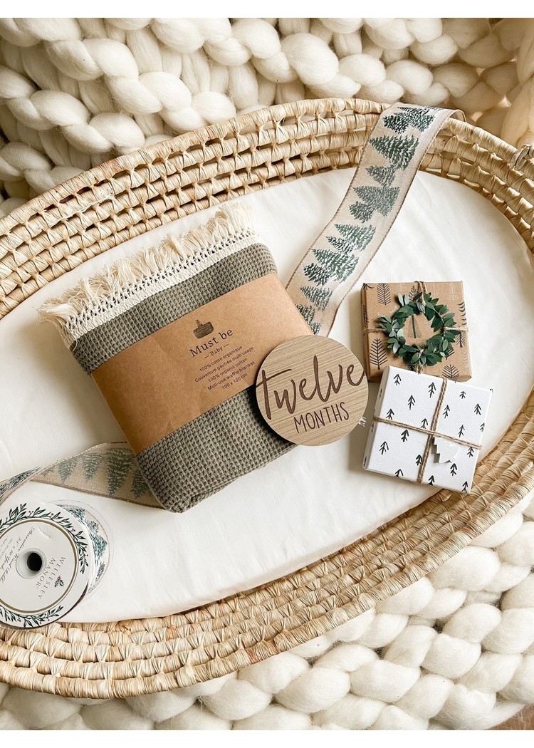 Must Be Baby Must Be Baby Waffle Blanket