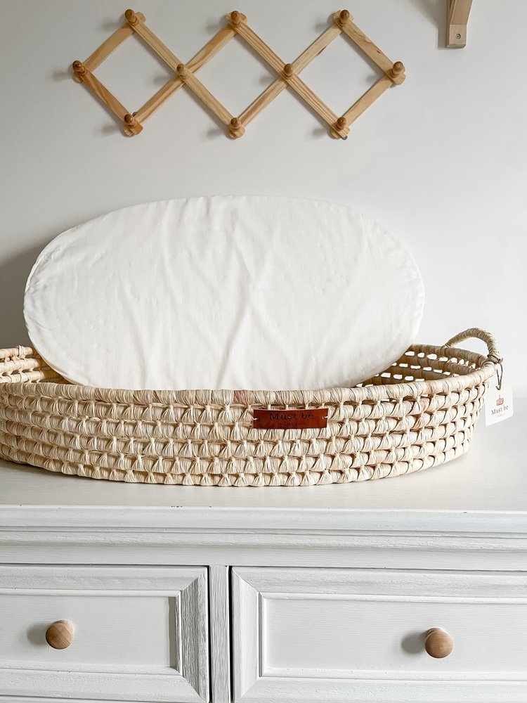 Must Be Baby Must Baby Changing Basket Mattress Included