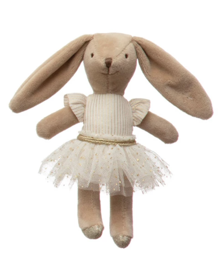 Creative Co-Op Creative Co-op Plush Animal Ballerina