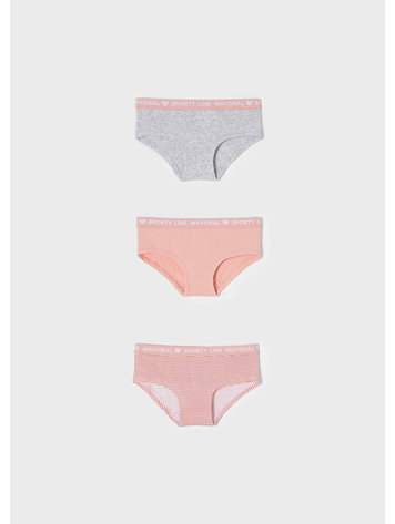 Mayoral Set 3 Culottes Fille Mayoral