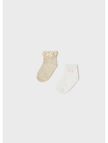 Mayoral Mayoral Girl's Socks Set of 2 Pairs