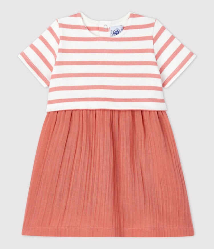 Petit Bateau Robe Fille Petit Bateau