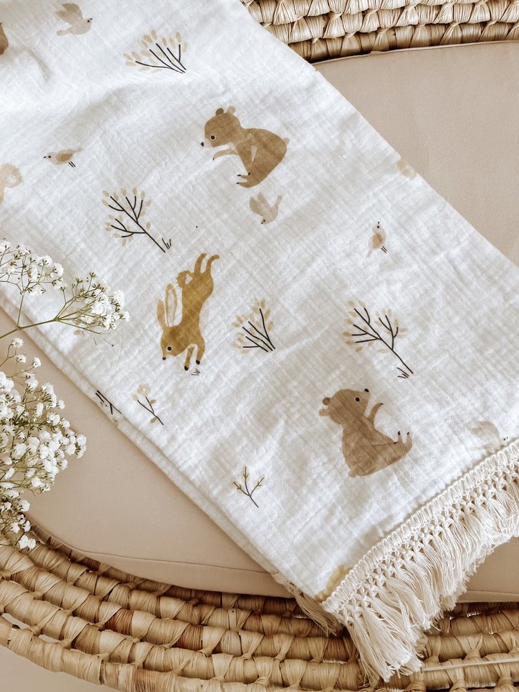 Must Be Baby Must Be Baby Muslin Blanket