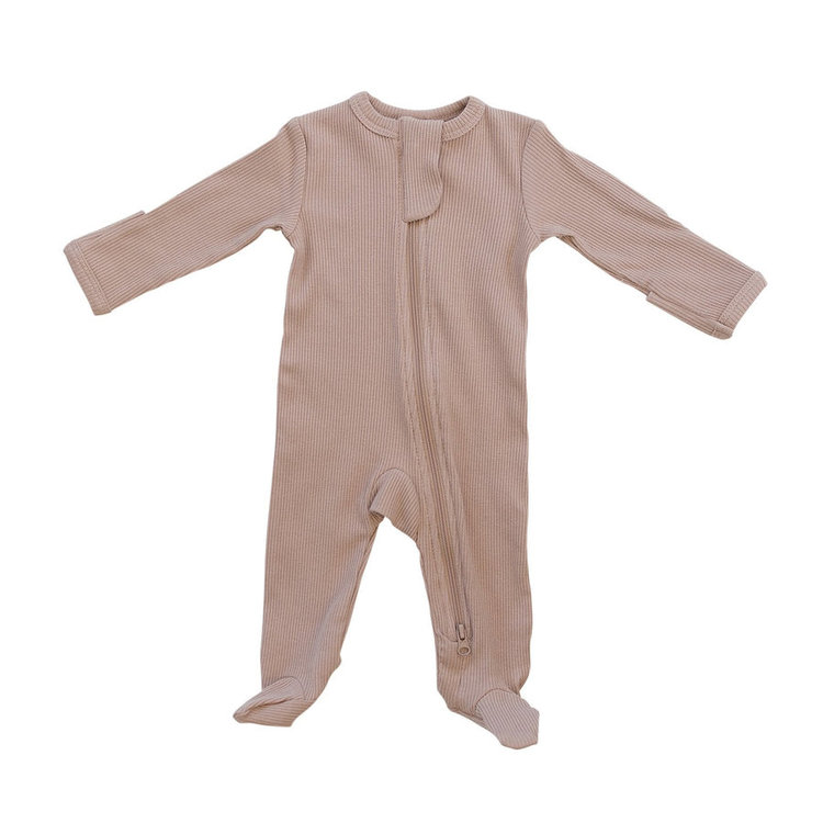 Mebie Baby Mebie Baby Zipper Footed Pyjama