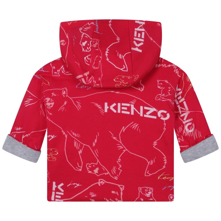 Kenzo Kids Girl's Zip Cardigan
