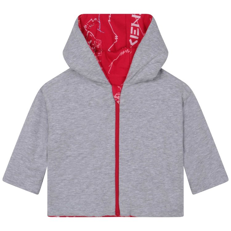 Cardigan Zip Kenzo Kids Fille