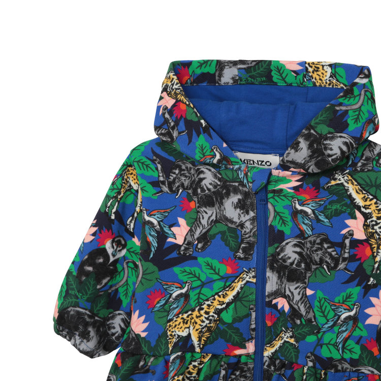 Kenzo Kids Girl's Zip Cardigan