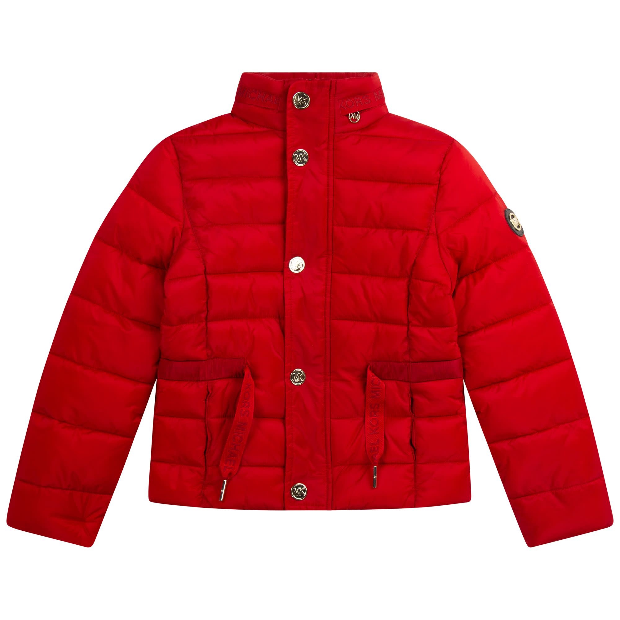 Fitted quilted sales puffer jacket