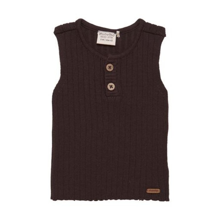 Minymo Minymo Boy's Sleeveless Cardigan