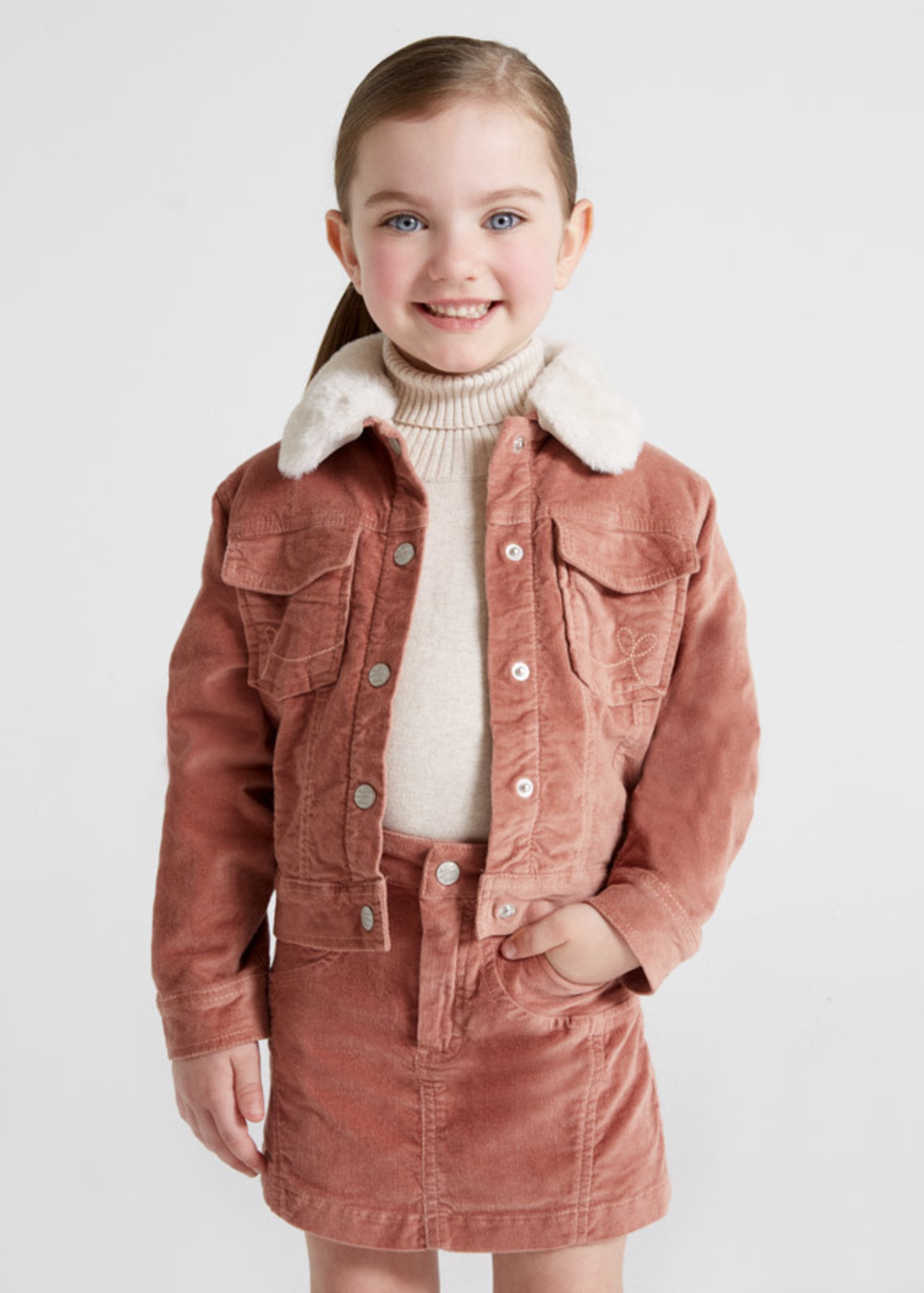 Girls shearling jacket online