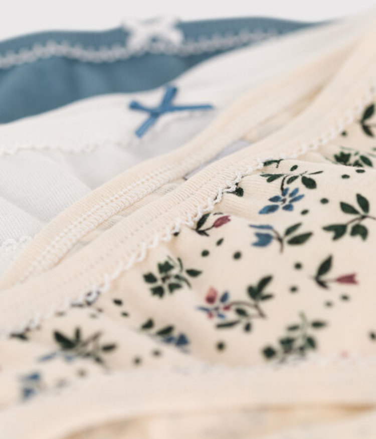 Petit Bateau Petit Bateau Girl's Set 3 Panties